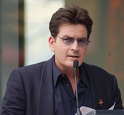 Charlie Sheen en mars 2009